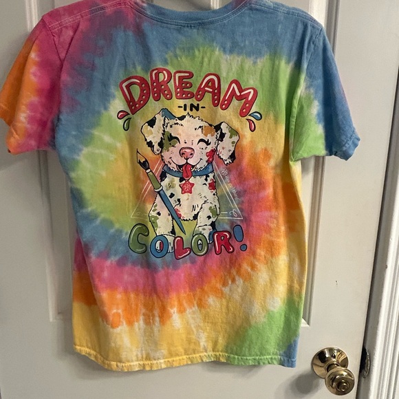 Itsa Girl Thing Tie-Dye T-Shirt - Picture 7 of 9
